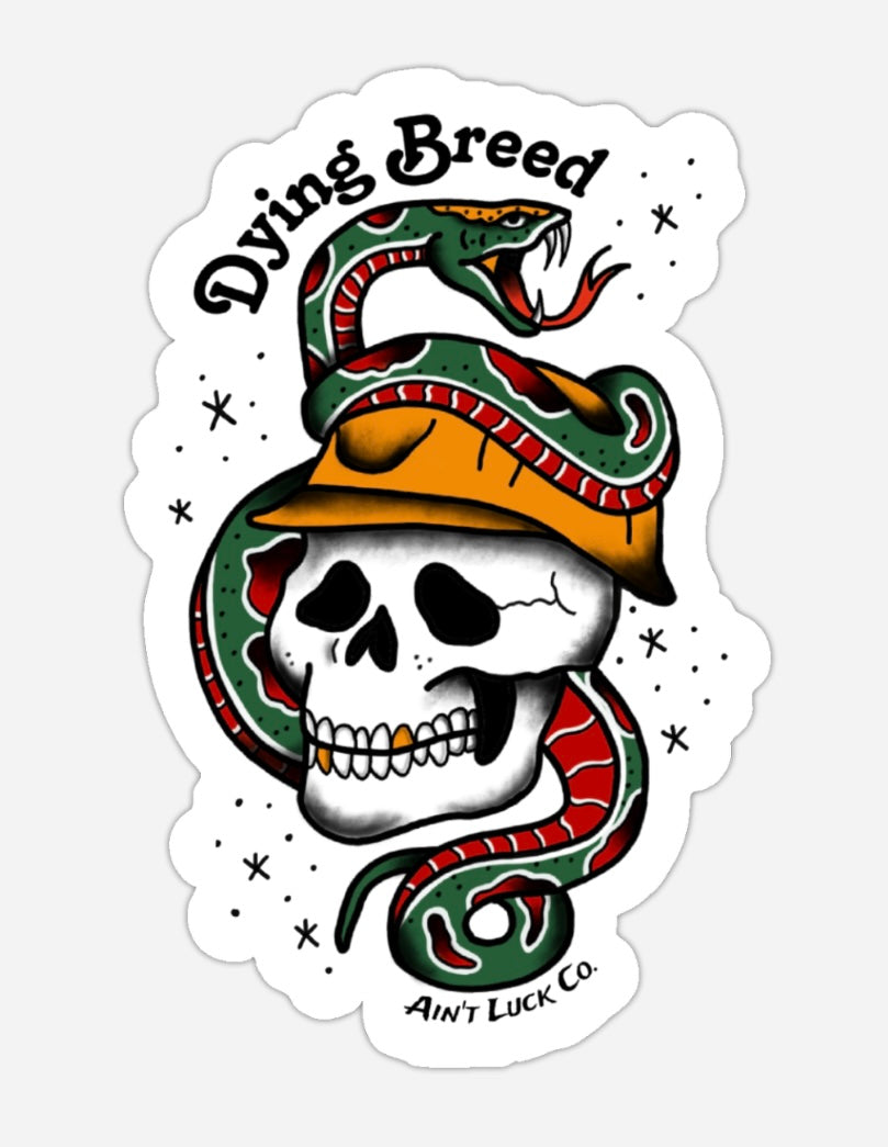 Dying Breed Sticker